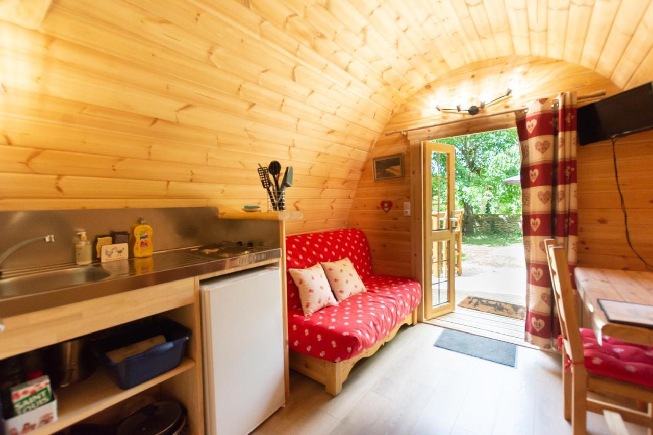 Cabane En Bois Avec Bain Nordique Asnieres-sur-Vegre Екстериор снимка